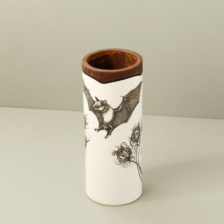 Laura Zindel Canister Vase / Small / Bat