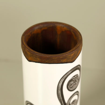 Laura Zindel Canister Vase / Small / Fiddlehead Fern