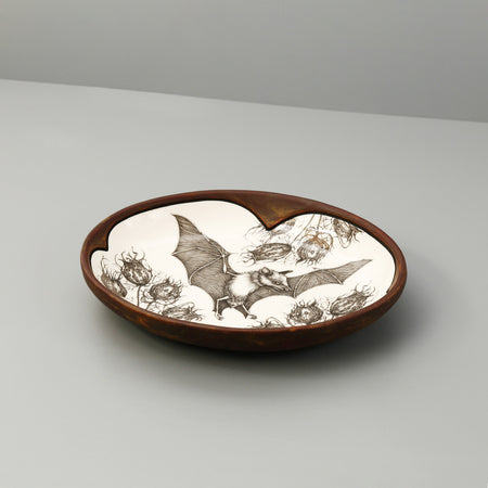 Laura Zindel Small Serving Dish / Bat