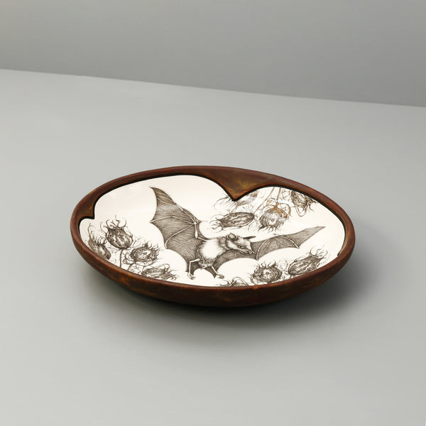 Laura Zindel Small Serving Dish / Bat