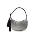 Baggu Small Crescent Bag / Black & White Gingham