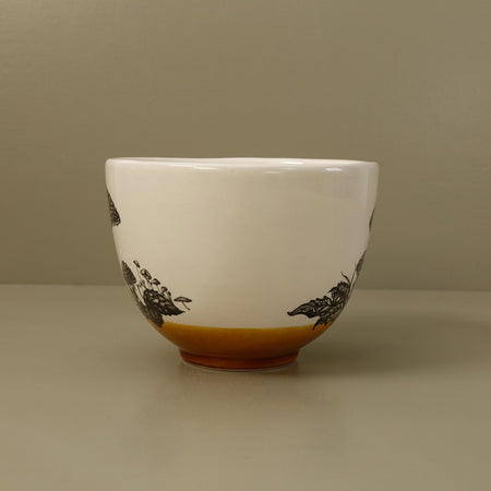 Laura Zindel Small Deep Bowl / Woodland Mushrooms