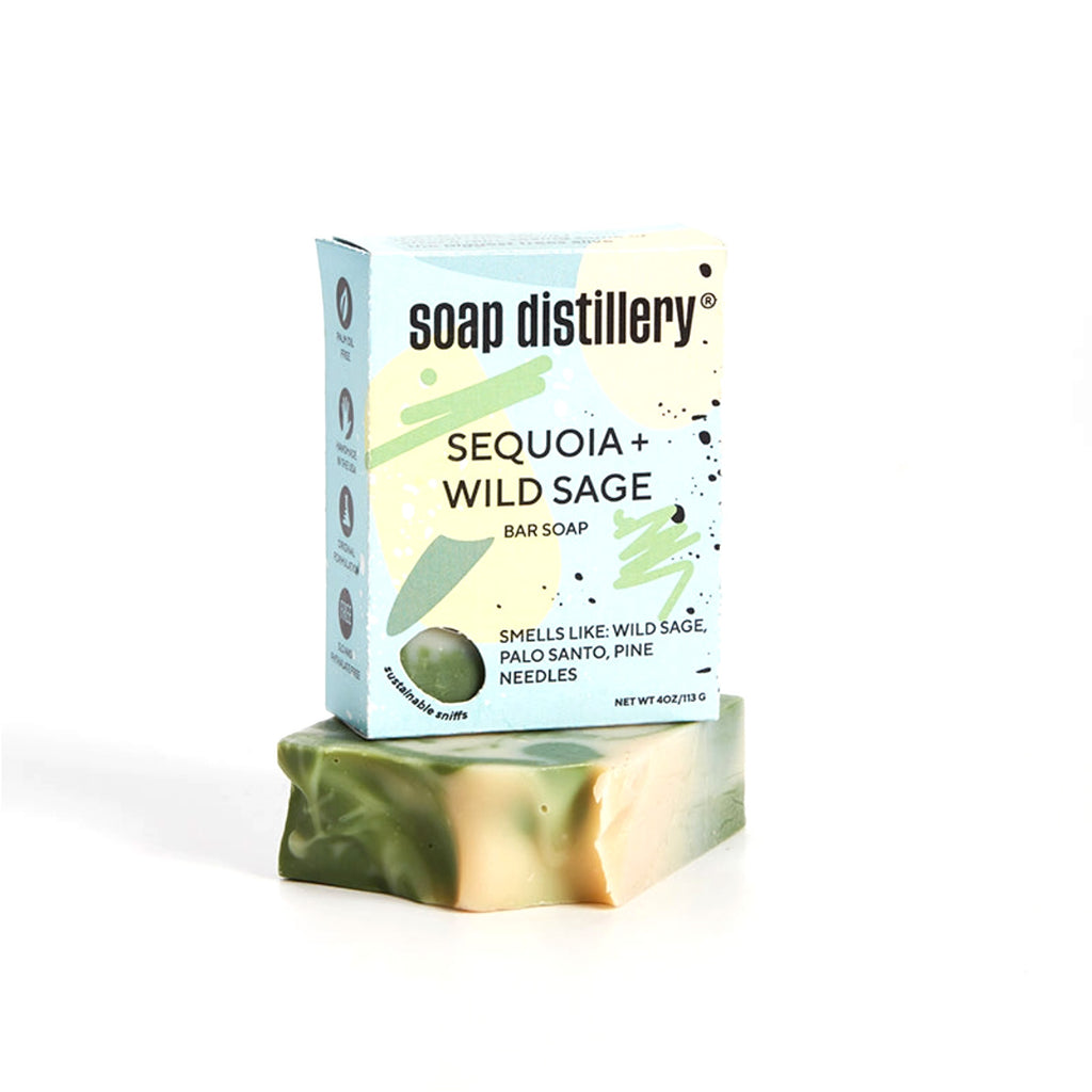 Soap Distillery Bar Soap / Sequoia + Wild Sage