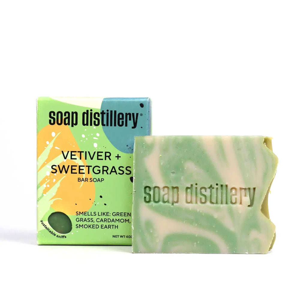 Soap Distillery Bar Soap / Vetiver + Sweetgrass