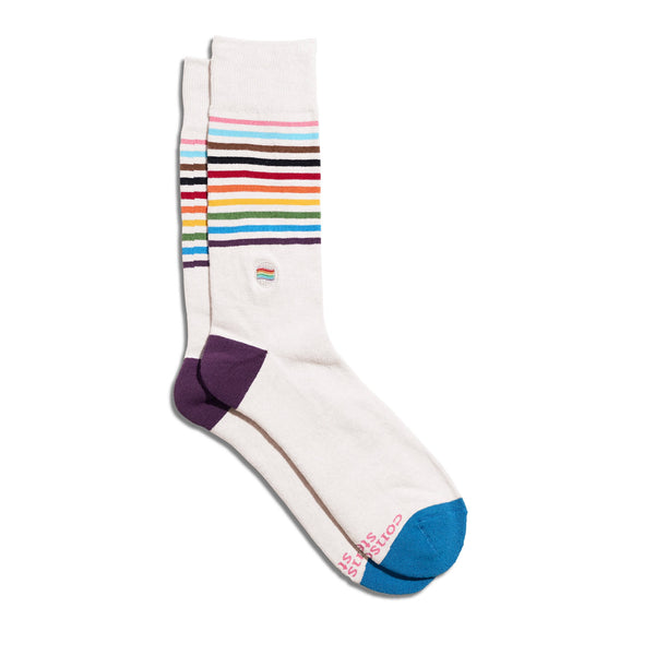 Socks That Save LGBTQ Lives / Beige