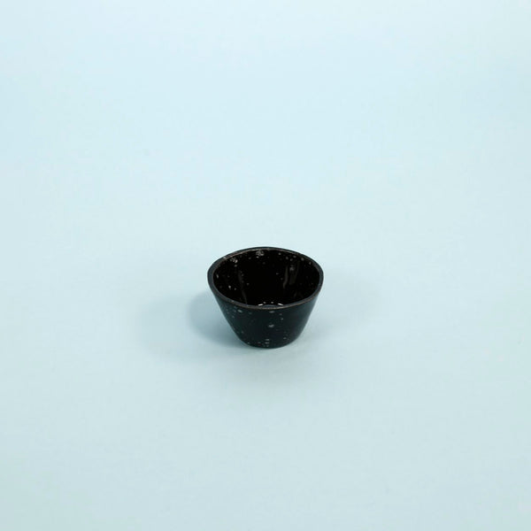 Speckled Sauce Bowl / Black