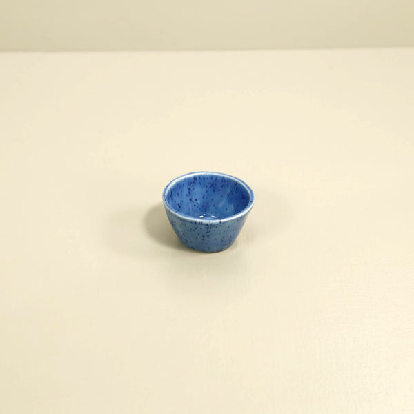 Speckled Sauce Bowl / Blue