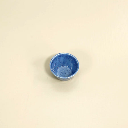 Speckled Sauce Bowl / Blue