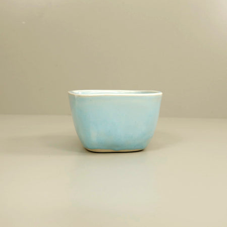 4" Square Bowl / Aqua