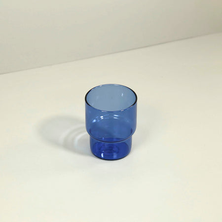 Stacked Water Tumbler / Cobalt