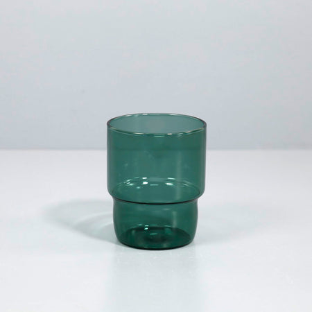 Stacked Water Tumbler / Emerald