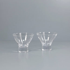 Stemless Martini Glasses / Set of 2