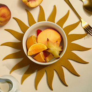 Graf Lantz Felt Sunburst Trivet