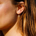 Cast Sundial Lupine Earrings / Sterling