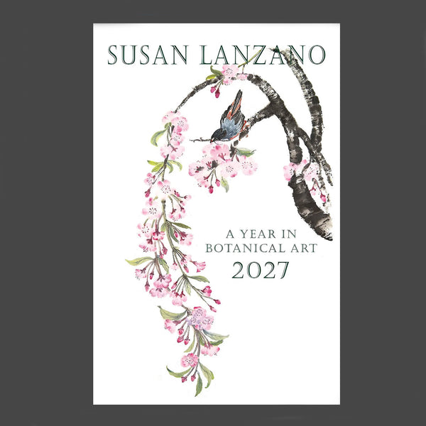2027 A Year in Botanical Art Calendar by Susan Lanzano