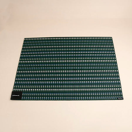 Chilewich Vinyl Placemats / Tambour Ivy Rectangle