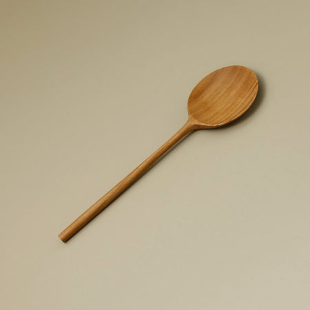 Teak Round Spoon