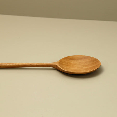 Teak Round Spoon