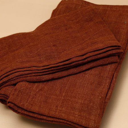 Stonewashed Linen Napkins 4pc / Terra Cotta