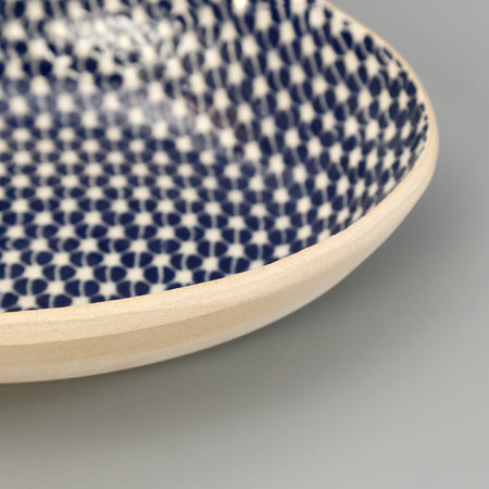 Medium Nested Oval Bowl / Cobalt / Tempo