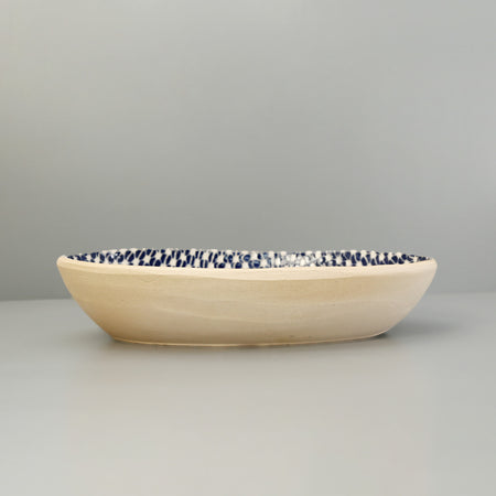 Medium Nested Oval Bowl / Cobalt / Tempo