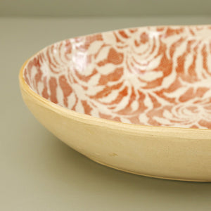 Medium Nested Oval Bowl / Poppy / Laurel