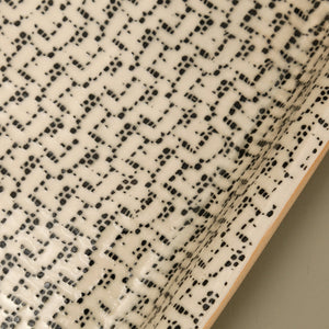 Terrafirma Buffet Tray / Maze / Black
