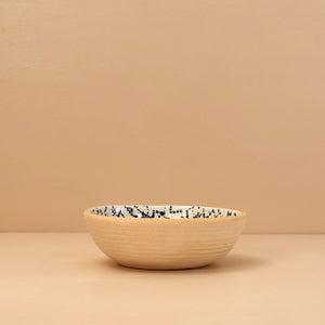 Terrafirma Soup Bowl / Maze / Cobalt