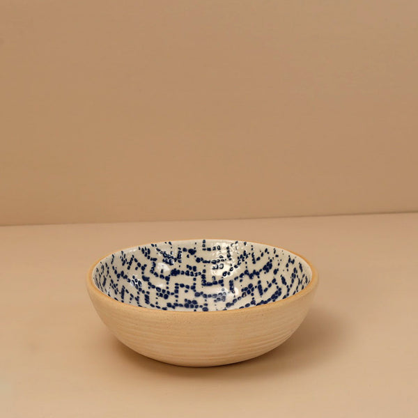 Terrafirma Soup Bowl / Maze / Cobalt