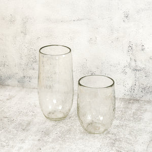 Organic Taper Glass Tumbler / Tall