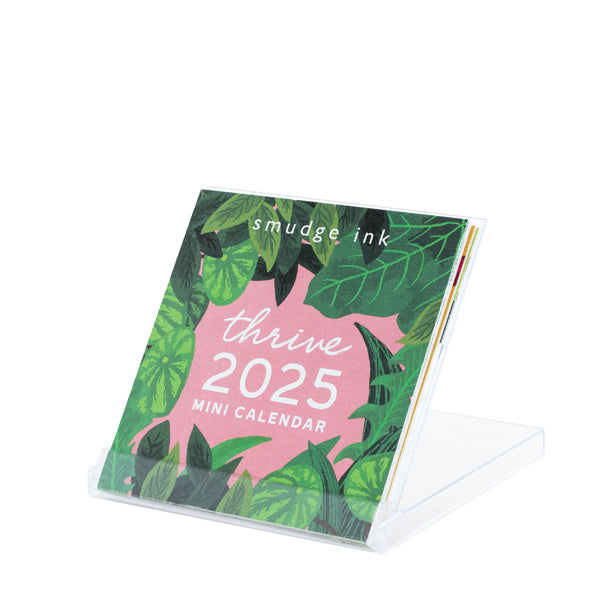 2025 Smudge Ink Thrive Mini Calendar FINAL SALE