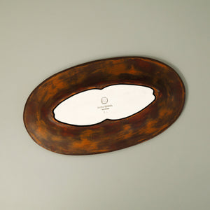 Laura Zindel Oblong Serving Dish / Toad