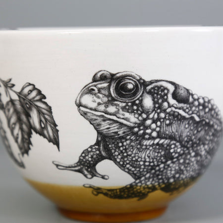 Laura Zindel Small Deep Bowl / Toad