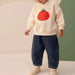 Organic Cotton Sweatshirt / Tomato