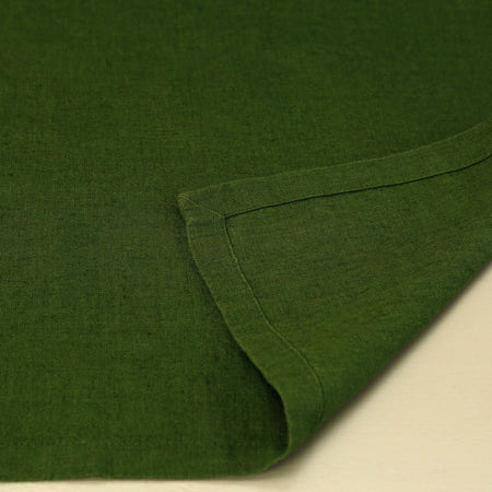 True Green Linen Table Runner