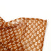 Block Print Cotton Scarf / Tula Pumpkin
