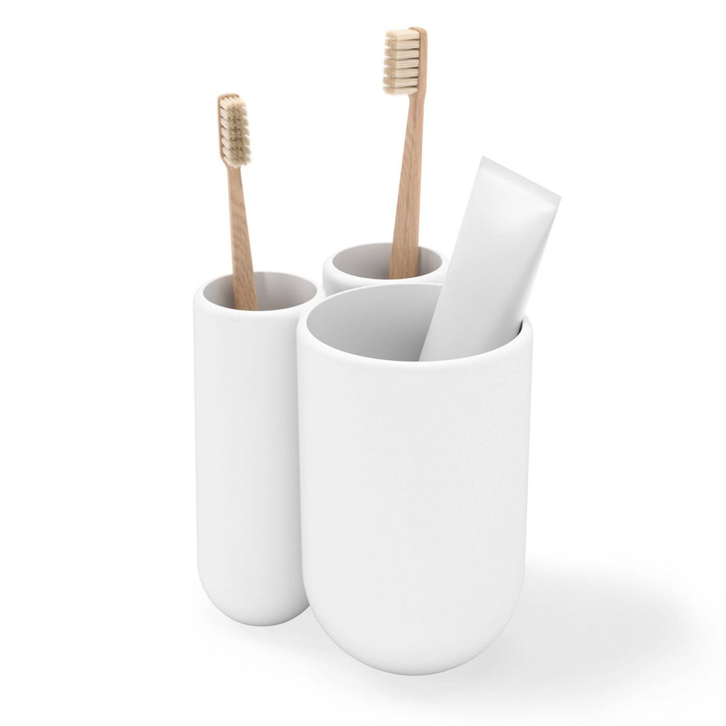 Touch Toothbrush Holder / White