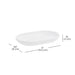 Touch Soap Dish / White