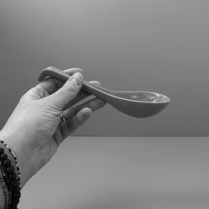 Ceramic Soup Spoon / Green