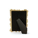 Decorative Leaf Picture Frame / Gold / 4" x 6"