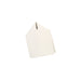 Vegan Leather Tissue Box Cover / White