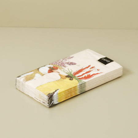 Vicki Sawyer Paper Guest Towel Napkins /  Spring Romance