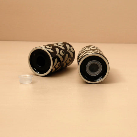 Vintage Flower Ceramic Salt & Pepper Shakers