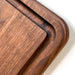 KHEM Cutting Board / Large Whalebone / Grooved Walnut
