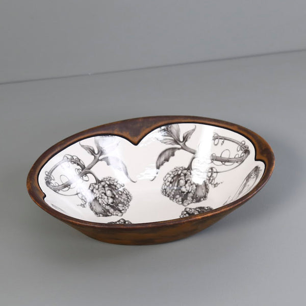 Laura Zindel Large Serving Dish / Warty Gourd