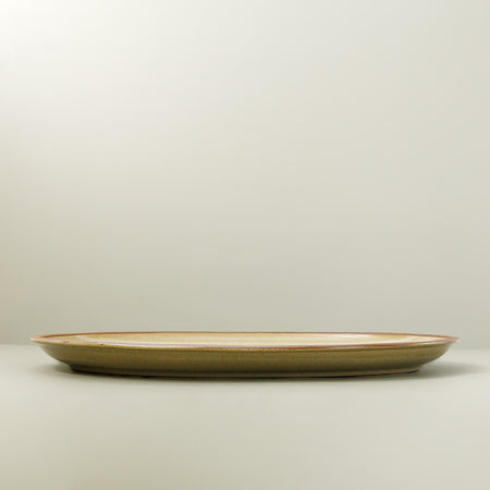 East Fork Oval Serving Platter / Large / Water Lily