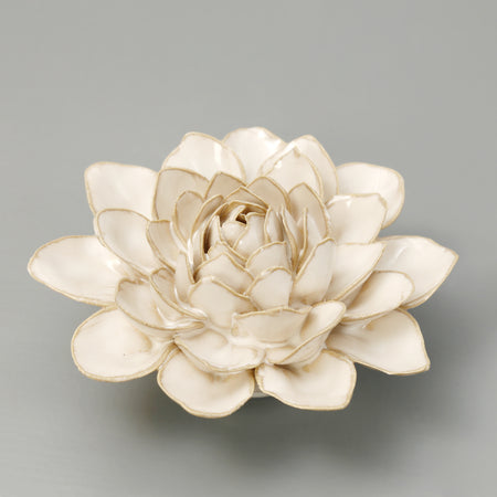 Ceramic Flower / White Snowdrop