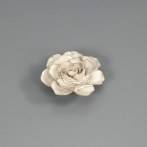 White Ceramic Flowers / Ranunculus