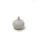 Porcelain Mini Bud Vase / White Dash