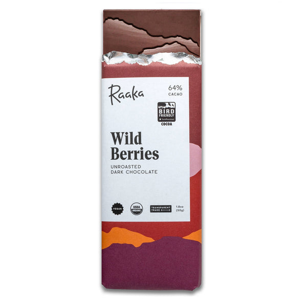 Raaka Chocolate Bar / Wild Berries